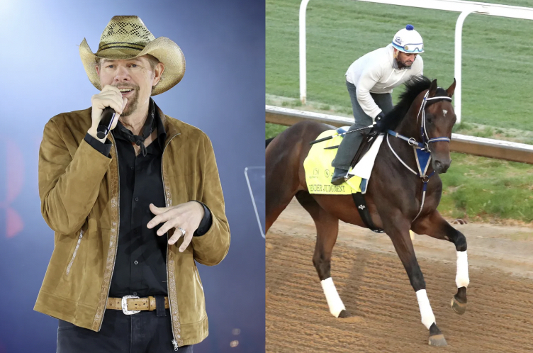 Keith’s horse Render Judgment will compete in Saturday’s Kentucky Derby.